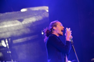 Brandon Boyd, lead singer of Incubus, belts out the band's lead single, "Adolescents." The rock band was founded in 1991, and their most recent album, "If Not Now, When?"  was released on July 12.