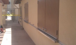 The new snack shack will feature more windows to order food from. It also includes permanent bathrooms.