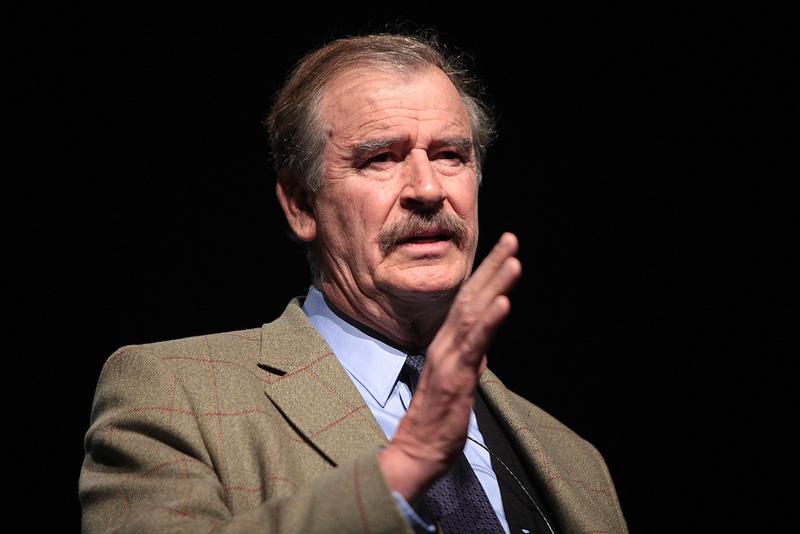 Vicente Fox, the former president of Mexico, who has gone final for standing upto President Trump regarding his proposed wall, will be speaking in the Media Arts Center. Photo: Creative Commons
