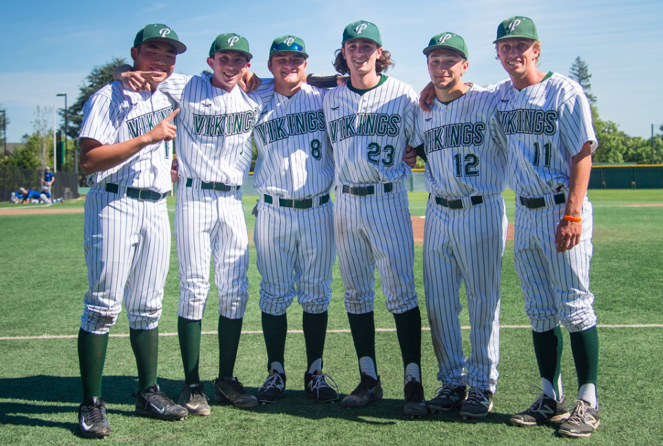 The Palo Alto High School baseball team will graduate six seniors after a successful season cut short by an early CCS loss. Photo by David Hickey.