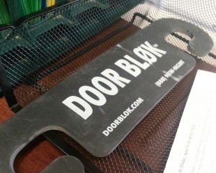 In the hopes of expediting lock down procedures and easing the transition to keeping doors locked for safety, "door blok's" have been distributed to all classrooms. This is part of the measures Paly is taking to ensure more preparedness in the case of a school Code Red emergency. 
