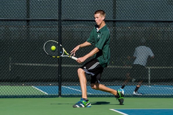 Blake Smith, the number one seed last year will not be returning along with seven other seniors. Photo by Grant Shorin