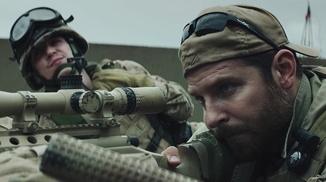 As a sniper, Chris Kyle (Bradley Cooper) protects the American soldiers moving through the Iraqi streets. He eventually becomes the most efficient sniper in U.S. history. Photo by Warner Bros. 