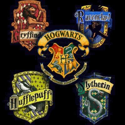 The various Hogwarts houses within the Harry Potter Series. Photo courtesy of Creative Commons. 