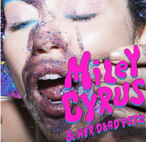 Miley Cyrus releases her album Miley Cyrus & Her Dead Petz during the MTV Awards on Aug. 30. 