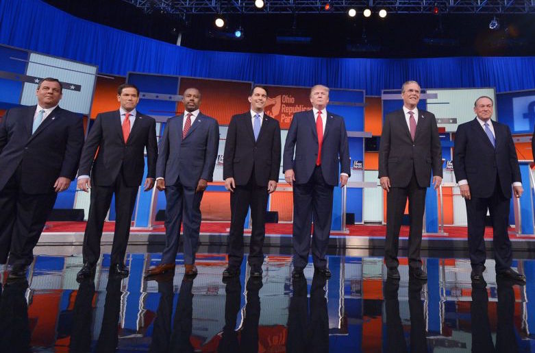 Republican presidential candidates will go head to head at tonight's debate on Fox. Photo courtesy of Fox News.