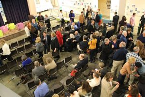 Ceremony honors science teacher Kenyon Scott