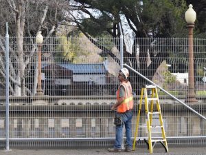 Caltrain improves fencing with noble intentions