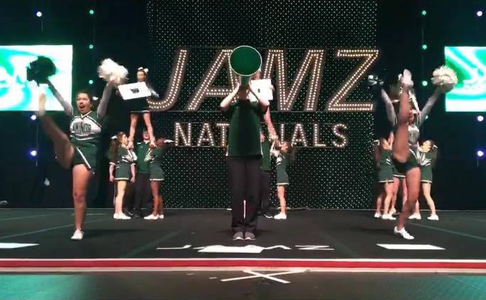 Cheerleading team receives third place at nationals