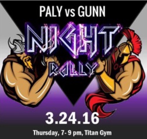Paly and Gunn to face off at upcoming night rally