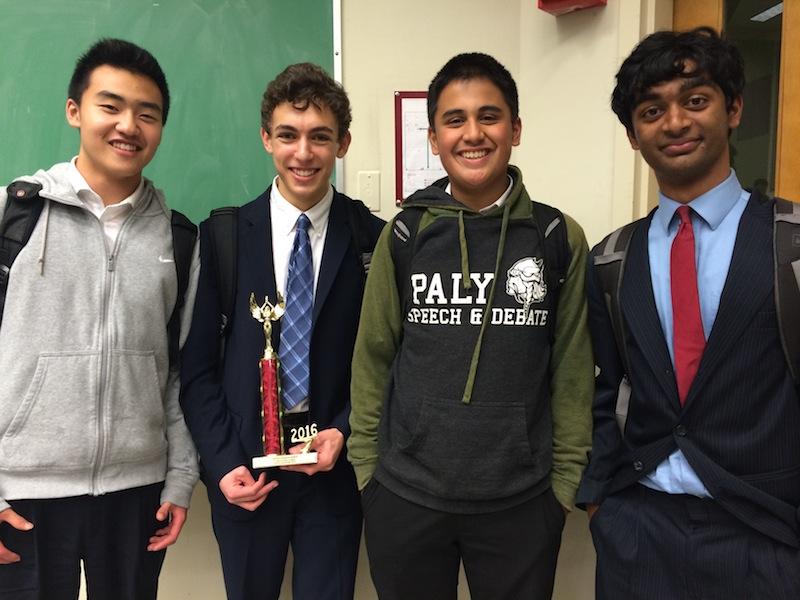Paly debaters prevail at state qualifiers
