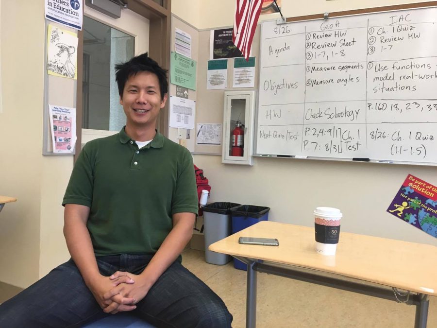 Coffee Chat: New math teacher Daniel Nguyen