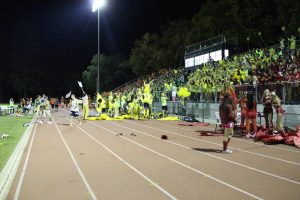Video: Night Rally thrills crowd with hamster balls, neon