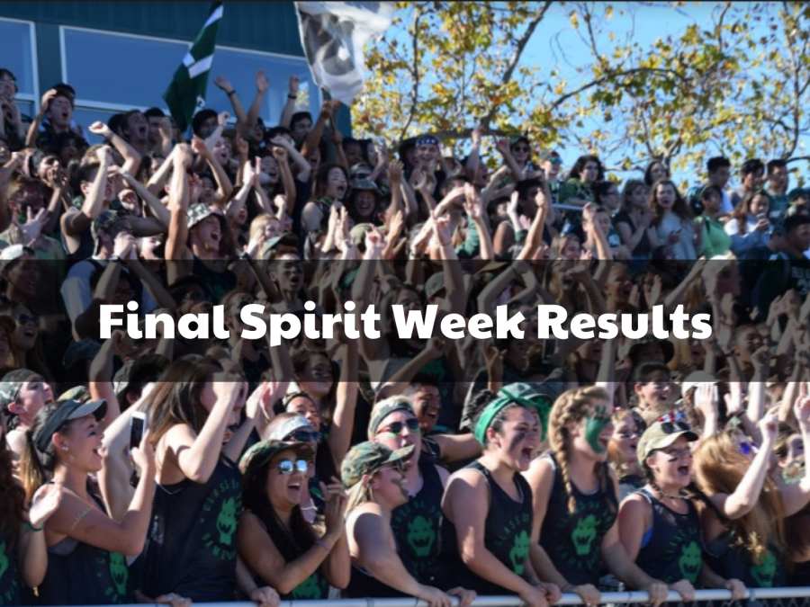 Final Spirit Week score results