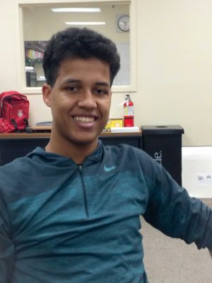 Meet the captains of winter athletics: Miles Tention