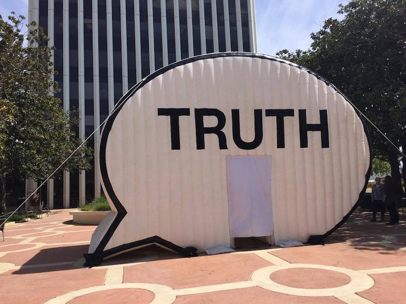 Finding the truth: The Truth Booth stops by Palo Alto