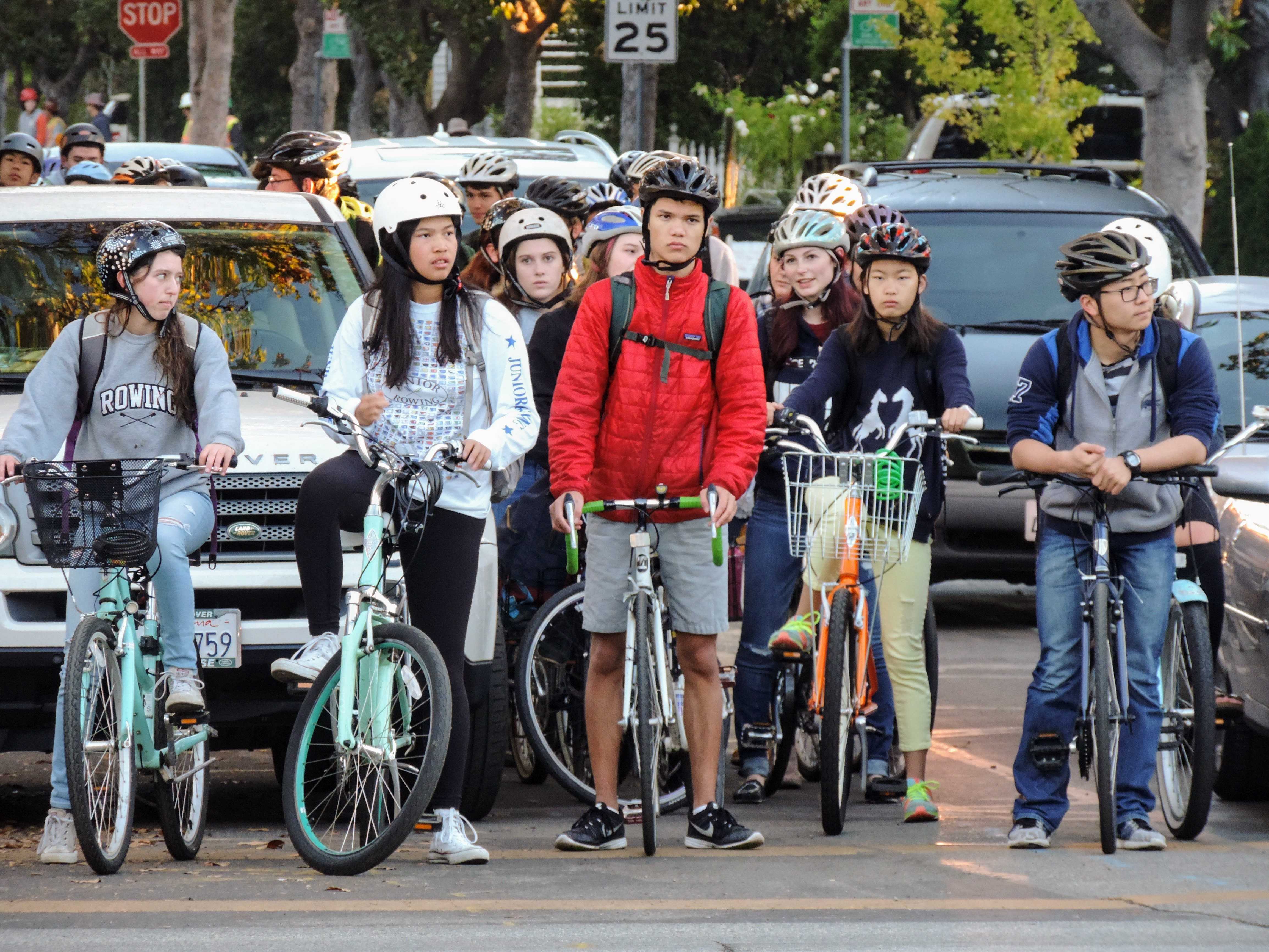 bikes on alma crossing