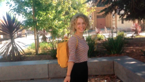 Outfit of the day, featuring a stylish sophomore