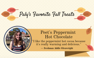 Verbatim: Students' favorite fall snacks