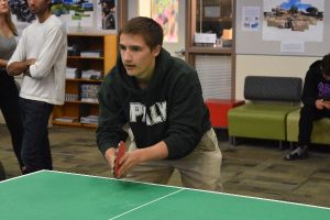 Senior duo snags win at ASB Ping Pong Tournament
