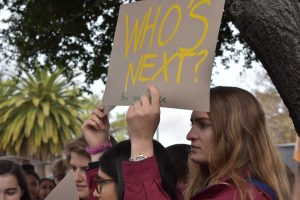 Marchers of all ages join walkout against gun violence