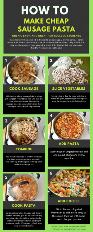 Putting the name "cheap and easy college recipes" to the test