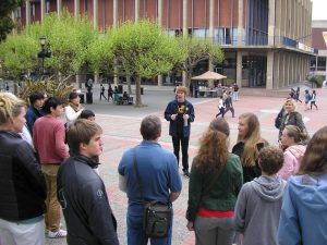 Spring break: a satirical perspective on college tours