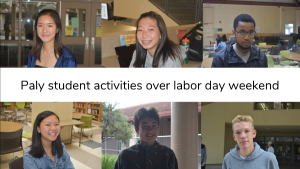 Verbatim: Student activities over Labor Day weekend