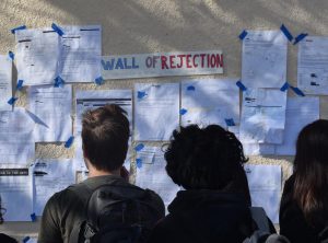 The Wall of Rejection: Students combat the stress of college admissions