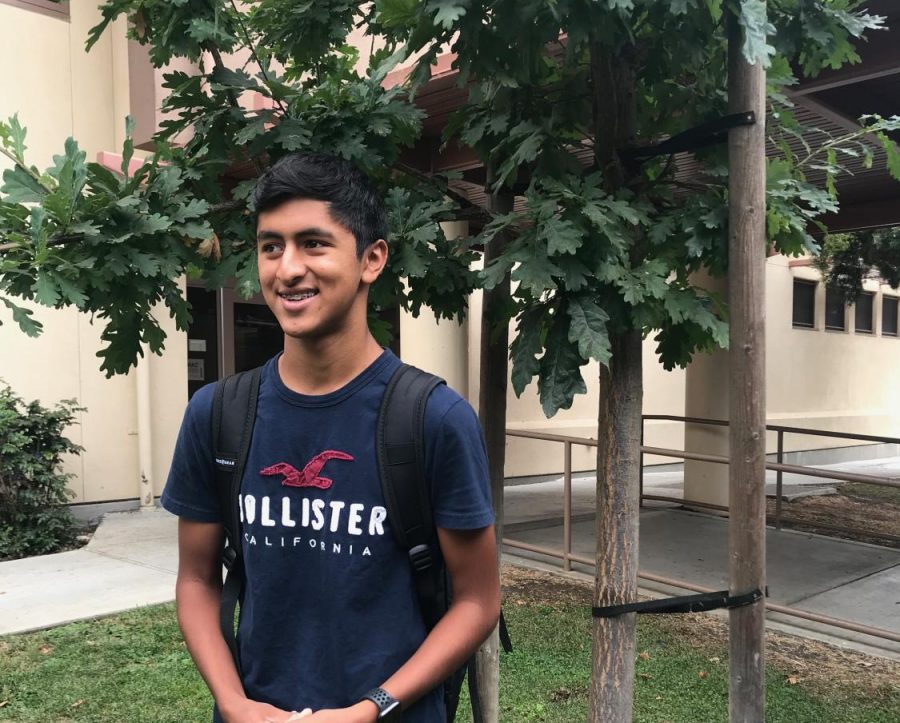 +Freshman+Ayush+Singh+stands+outside+the+Media+Arts+Center+at+Palo+Alto+High+School.+Singh%2C+who+was+recently+elected+as+Associated+Student+Body+Freshman+Class+Vice+President%2C+is+excited+to+work+with+other+officers+and+get+involved+in+student+government.+%E2%80%9CEveryone+is+nice%2C+and+%5BASB%5D+is+a+nice+community+to+be+in%2C%E2%80%9D+Singh+said.+%E2%80%9CI+really+like+it+so+far.%E2%80%9D++Photo%3A+Sophia+Krugler