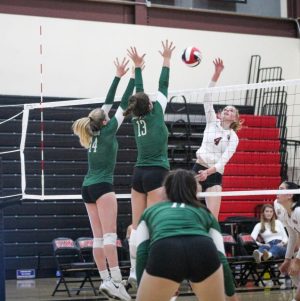 Girls' Volleyball triumphs over crosstown rival Gunn