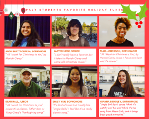 Verbatim: Students' favorite holiday tunes