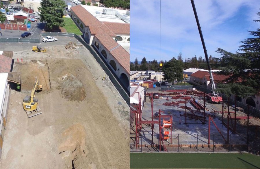 Science building construction continues despite school closure