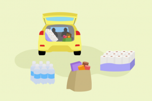 Students take initiative with Coronavirus Support Food Drive