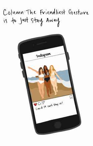 Column: The friendliest gesture is to stay away