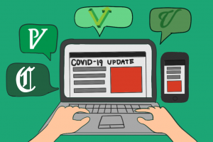 Working from home: Paly journalists connect community while maintaining distance