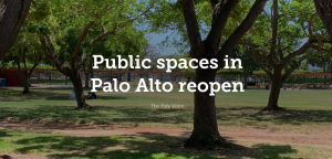 Residents return as Palo Alto parks reopen