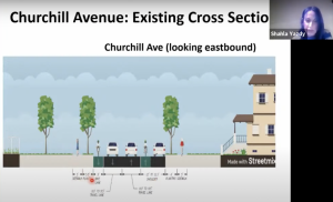 Churchill Avenue project inches forward, aims to improve safety for students