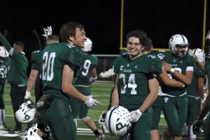 Varsity football defeats Milpitas in last home game