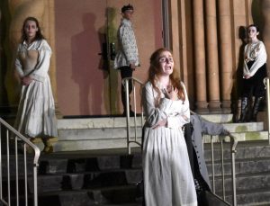 'Something Wicked This Way Comes': Paly Theatre performs interactive outdoor show