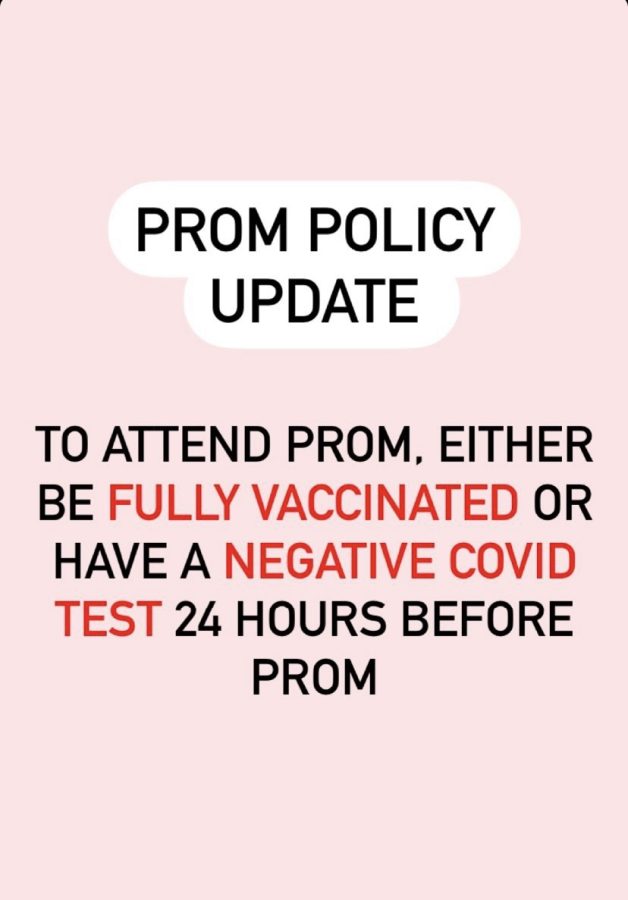 ASB enforces COVID restrictions for prom after student input
