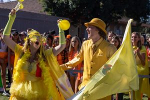 Students showcase spirit in 'best-dressed' activities