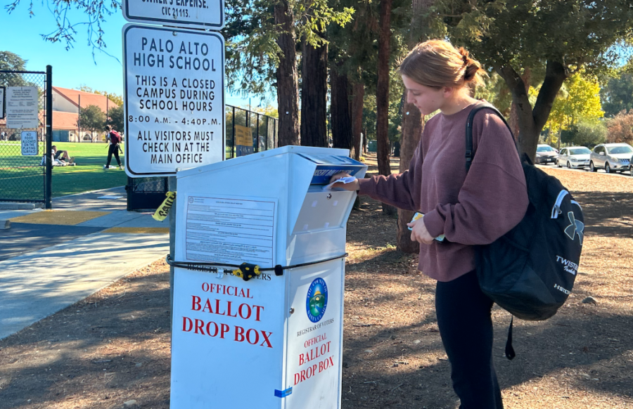 Locals encouraging students to vote