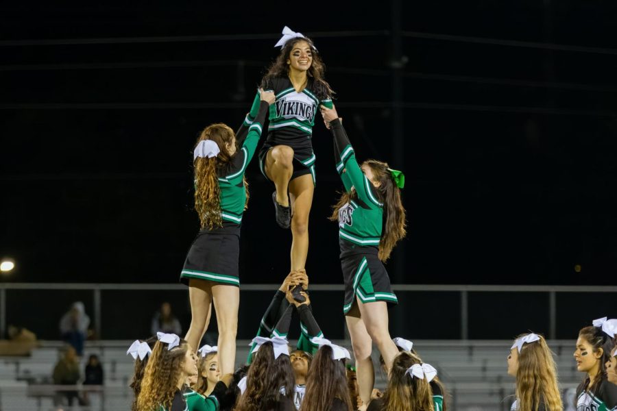 Cheer team advances to state championship