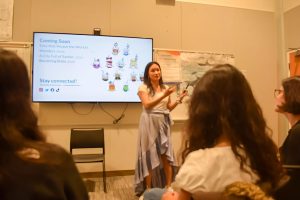 Author visit reminds students of cultural importance