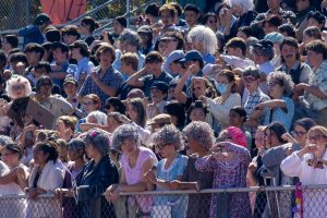 Teachers bust moves, seniors lead in ‘Generations Day’ rally