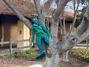 Art in Unusual Places coats campus with color