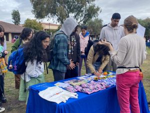 Students sought out volunteer opportunities at Service and Wellness Fair