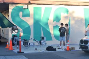 'SKO VIKES' mural sparks school spirit
