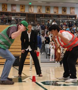 Seniors stay in lead during generations Spirit Week rally